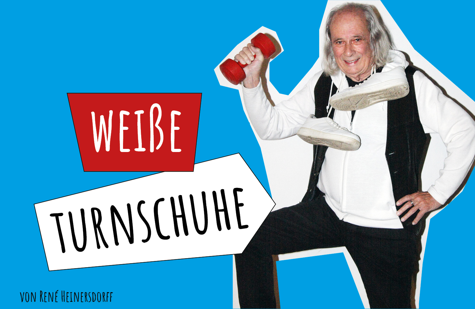 Weiße Turnschuhe von René Heinersdorff